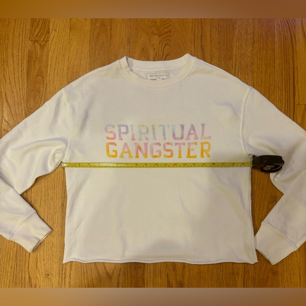 Spiritual Gangster cropped sweatshirt NWOT - Picture 5 of 9